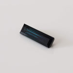  Tourmaline | Baguette Cut | Greenish Blue | 12.5x3.5mm 1.3ct 3