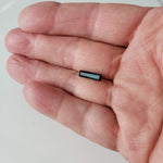  Tourmaline | Baguette Cut | Greenish Blue | 12.5x3.5mm 1.3ct 5