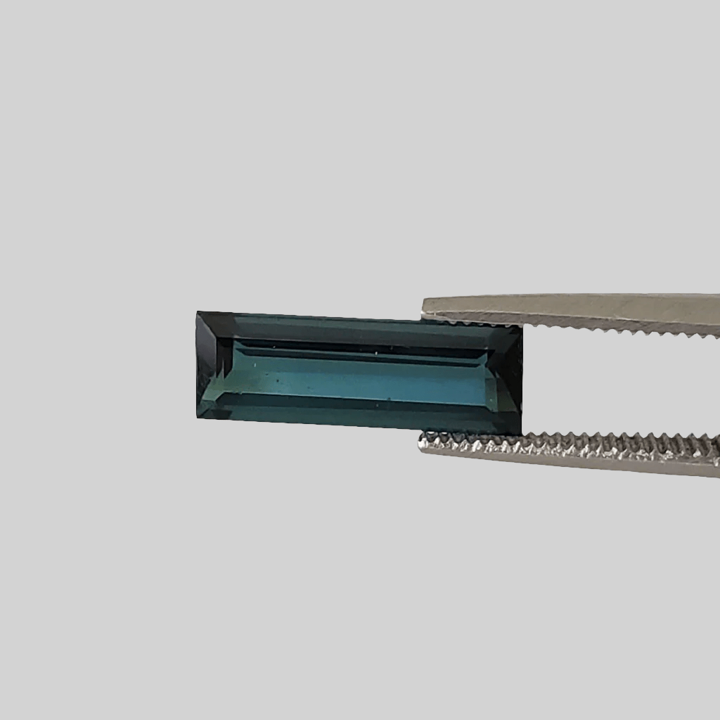  Tourmaline | Baguette Cut | Neon Blue | 13x4.5mm 2.04ct 1