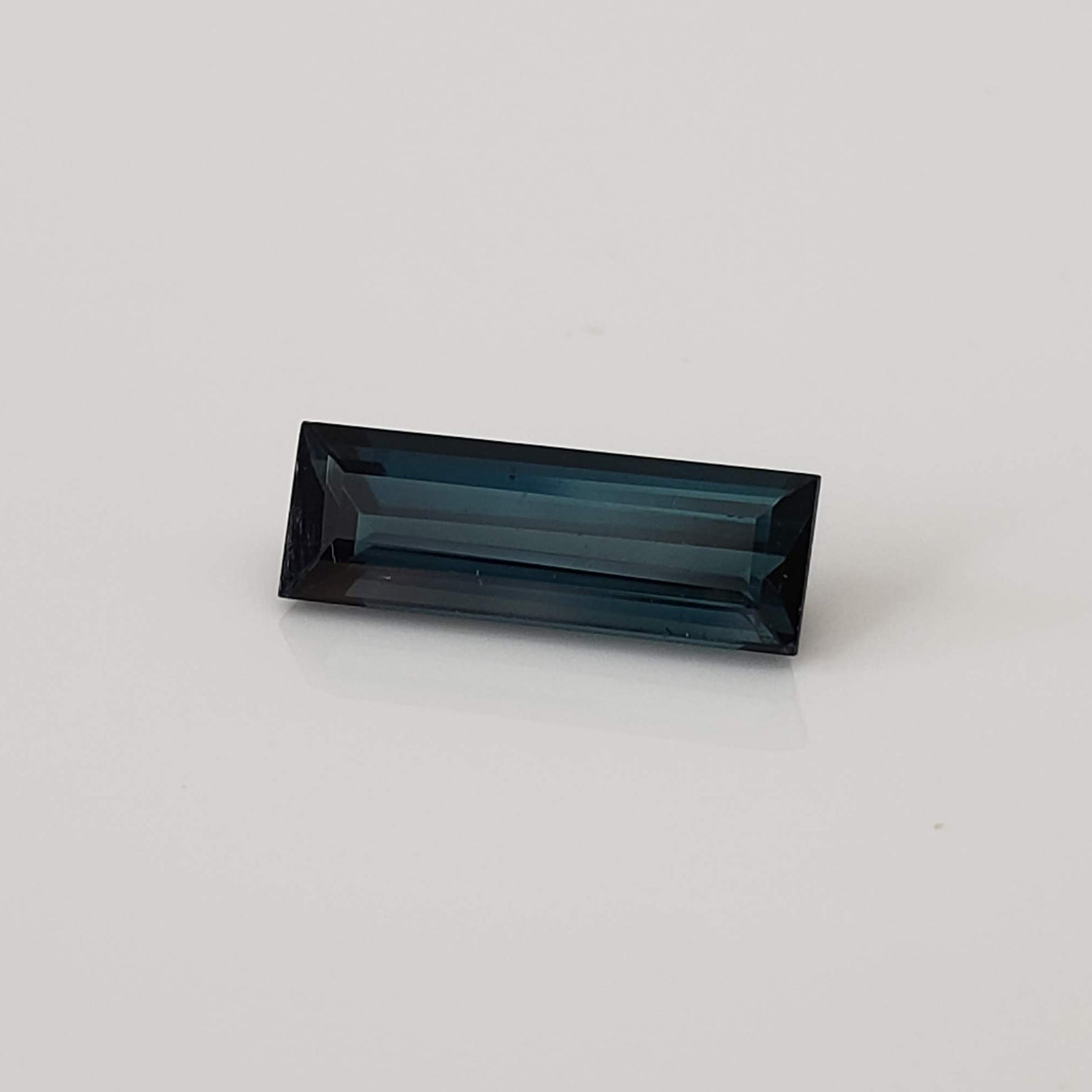  Tourmaline | Baguette Cut | Neon Blue | 13x4.5mm 2.04ct 3