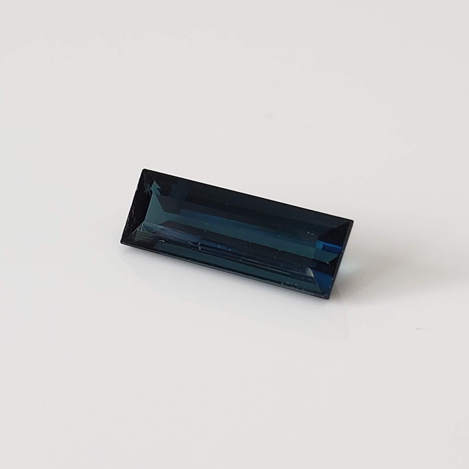  Tourmaline | Baguette Cut | Neon Blue | 13x4.5mm 2.04ct 4