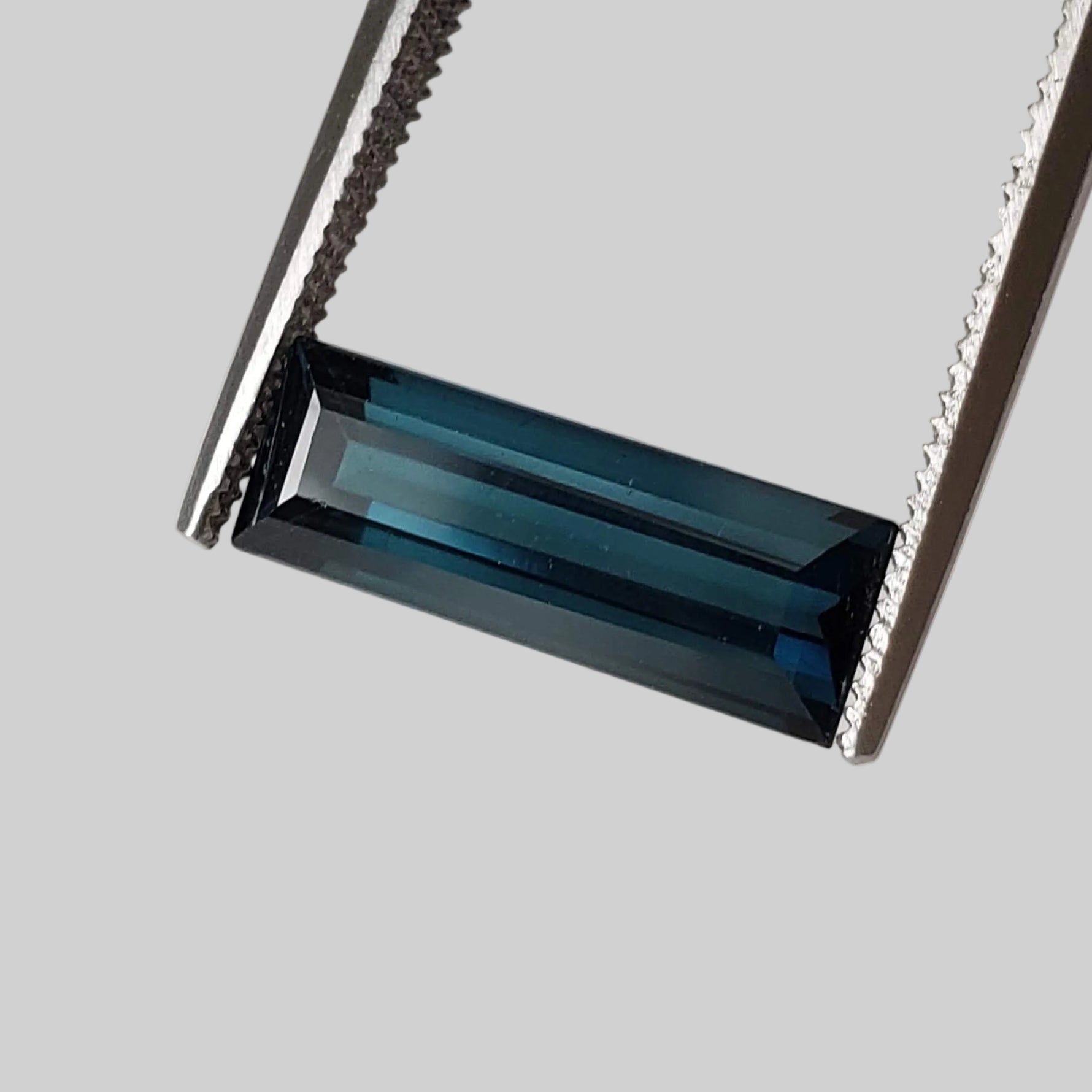  Tourmaline | Baguette Cut | Neon Blue | 13x4.5mm 2.04ct 1