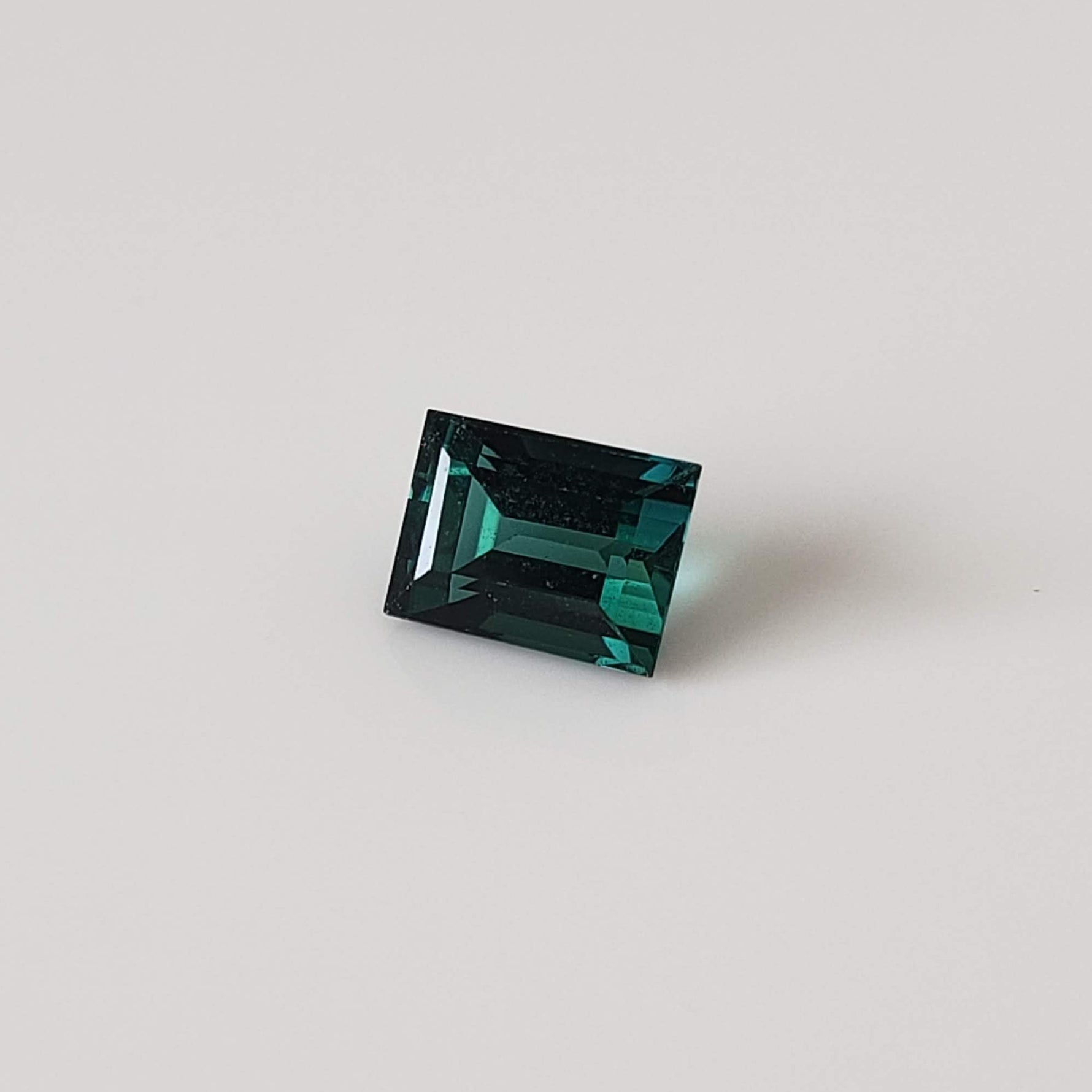  Tourmaline | Baguette Cut | Neon Blue | 5.5x4mm 3