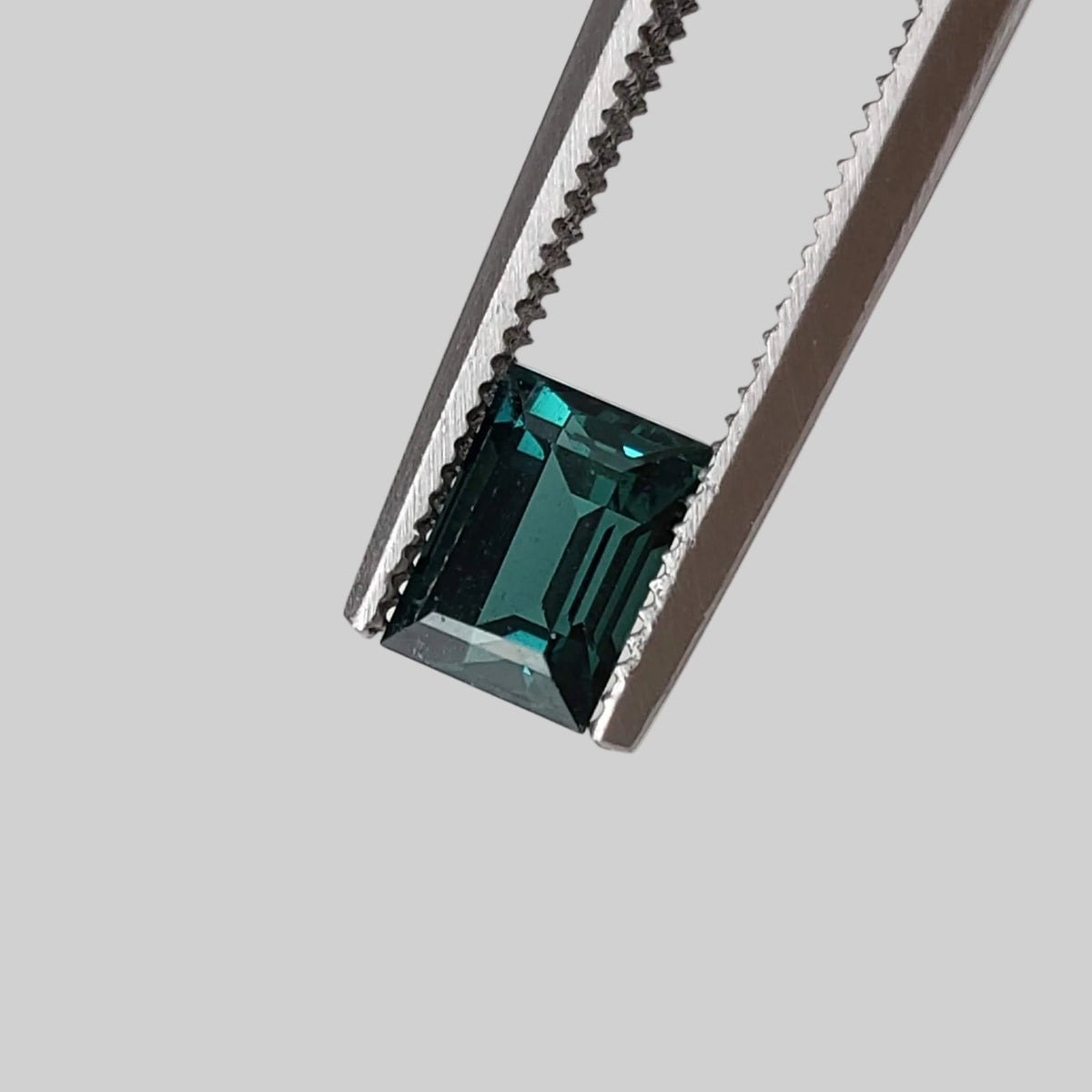  Tourmaline | Baguette Cut | Neon Blue | 5.5x4mm 