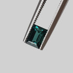  Tourmaline | Baguette Cut | Neon Blue | 5.5x4mm 