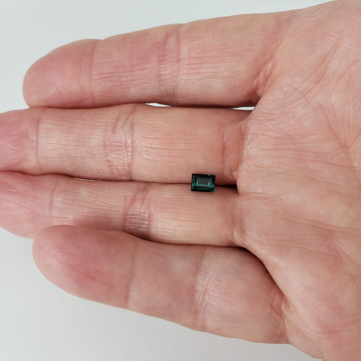  Tourmaline | Baguette Cut | Neon Blue | 5.5x4mm 7