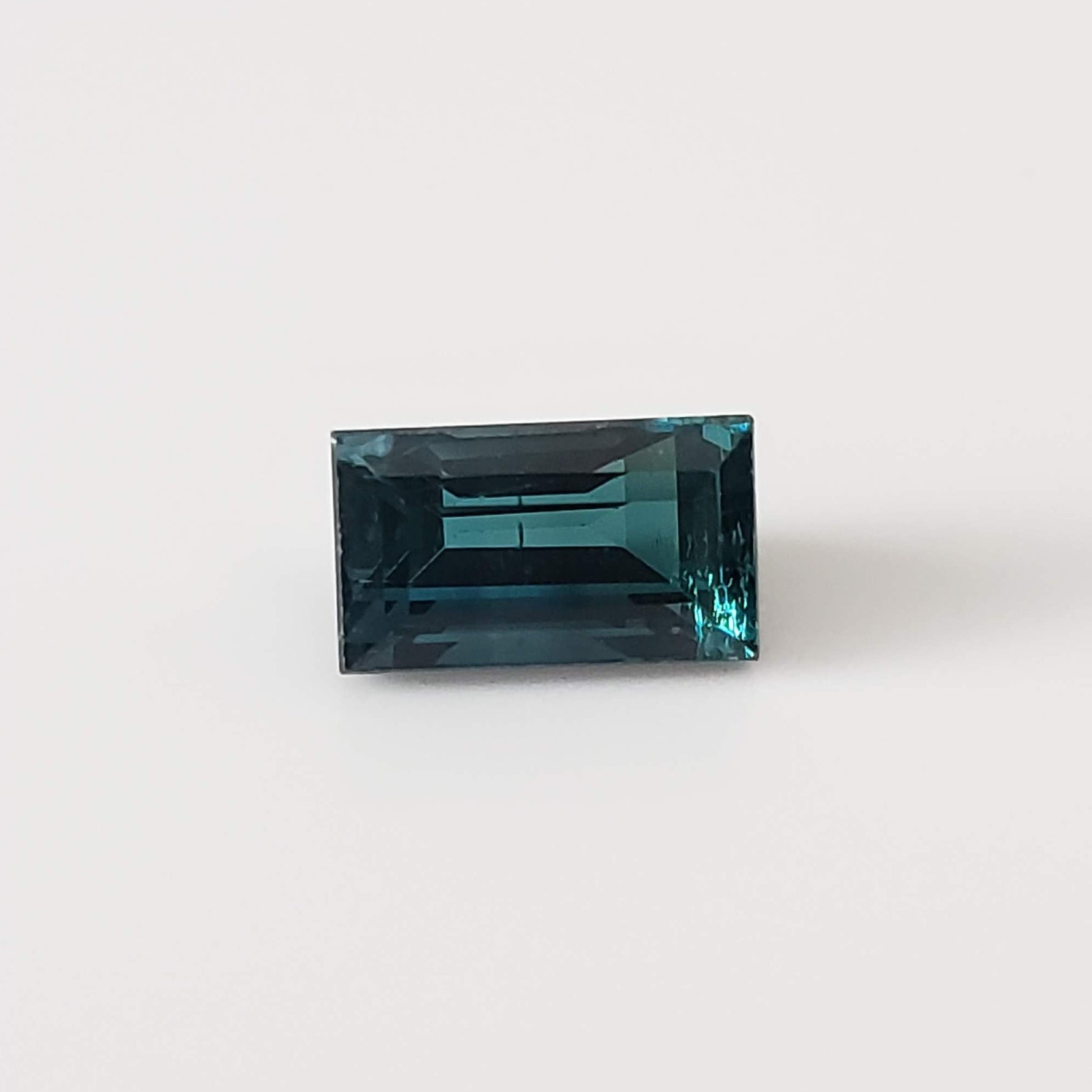  Tourmaline | Baguette Cut | Neon Blue | 7.5x4.3mm 1.4ct 2