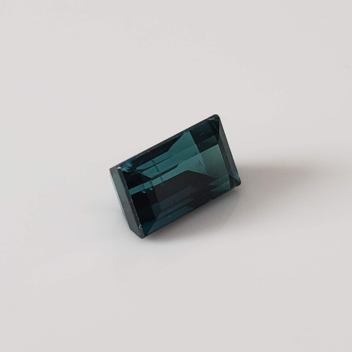  Tourmaline | Baguette Cut | Neon Blue | 7.5x4.3mm 1.4ct 3