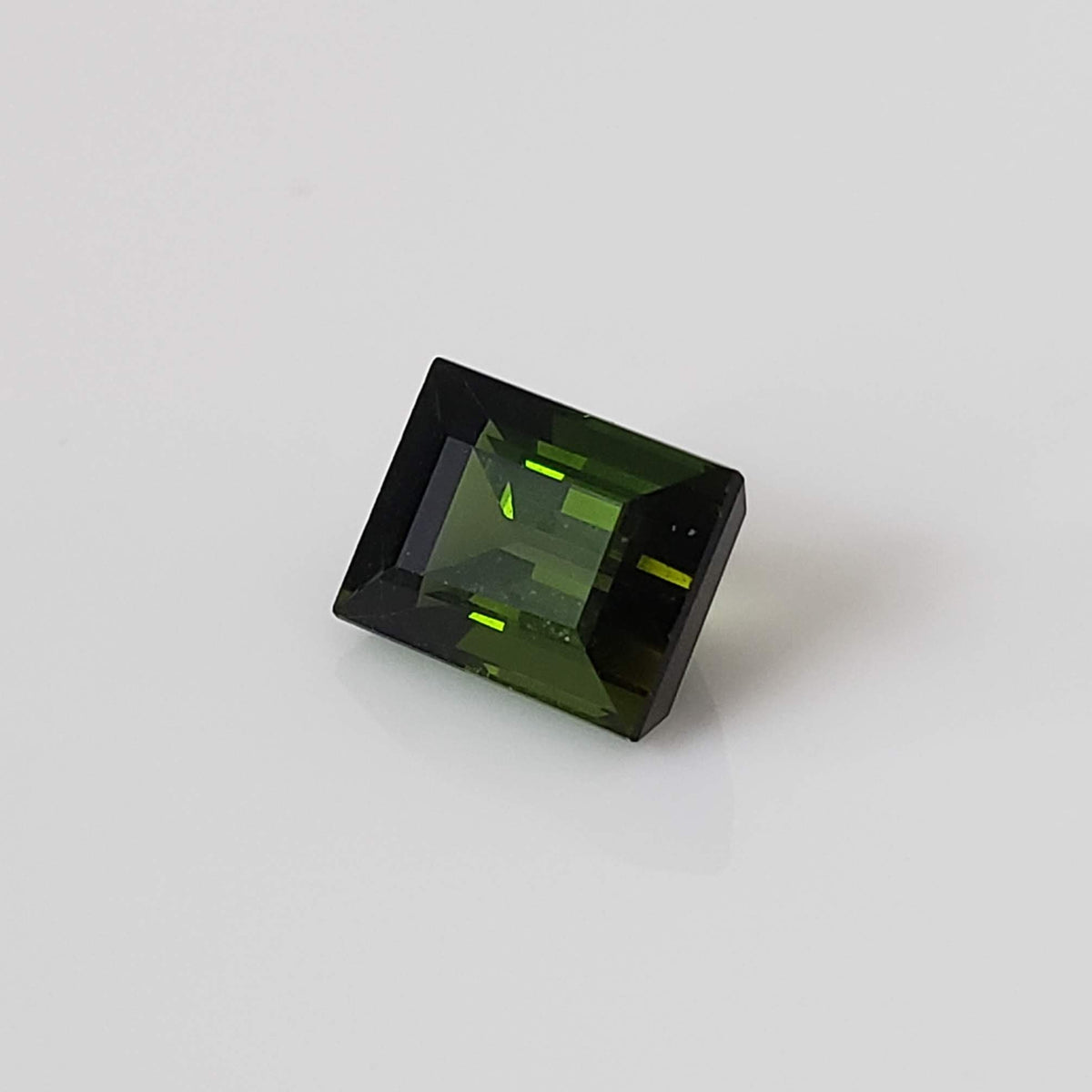  Tourmaline | Baguette Cut | Neon Green | 7x5.5mm 1.49ct 4