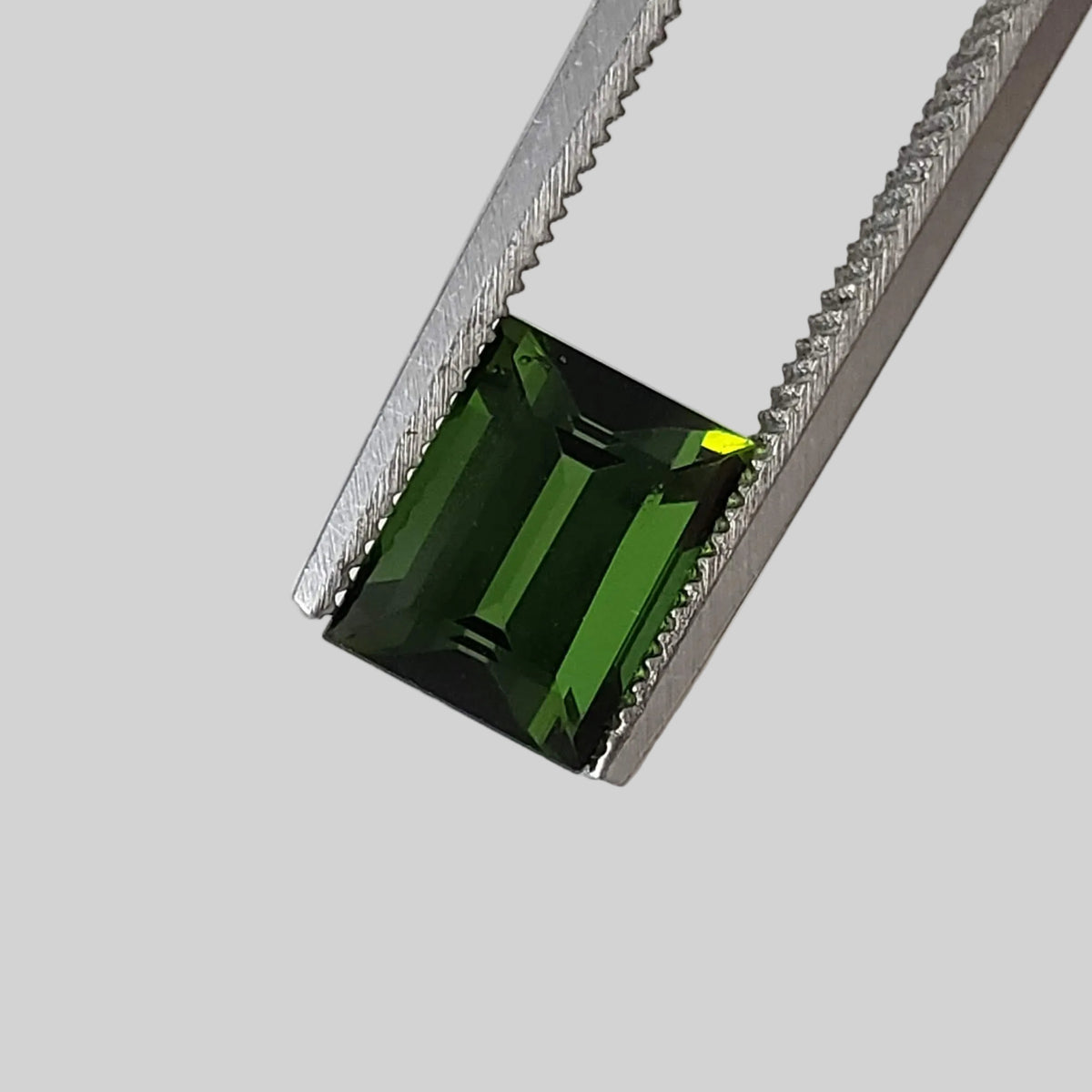 Tourmaline | Baguette Cut | Neon Green | 7x5.5mm 1.49ct 1