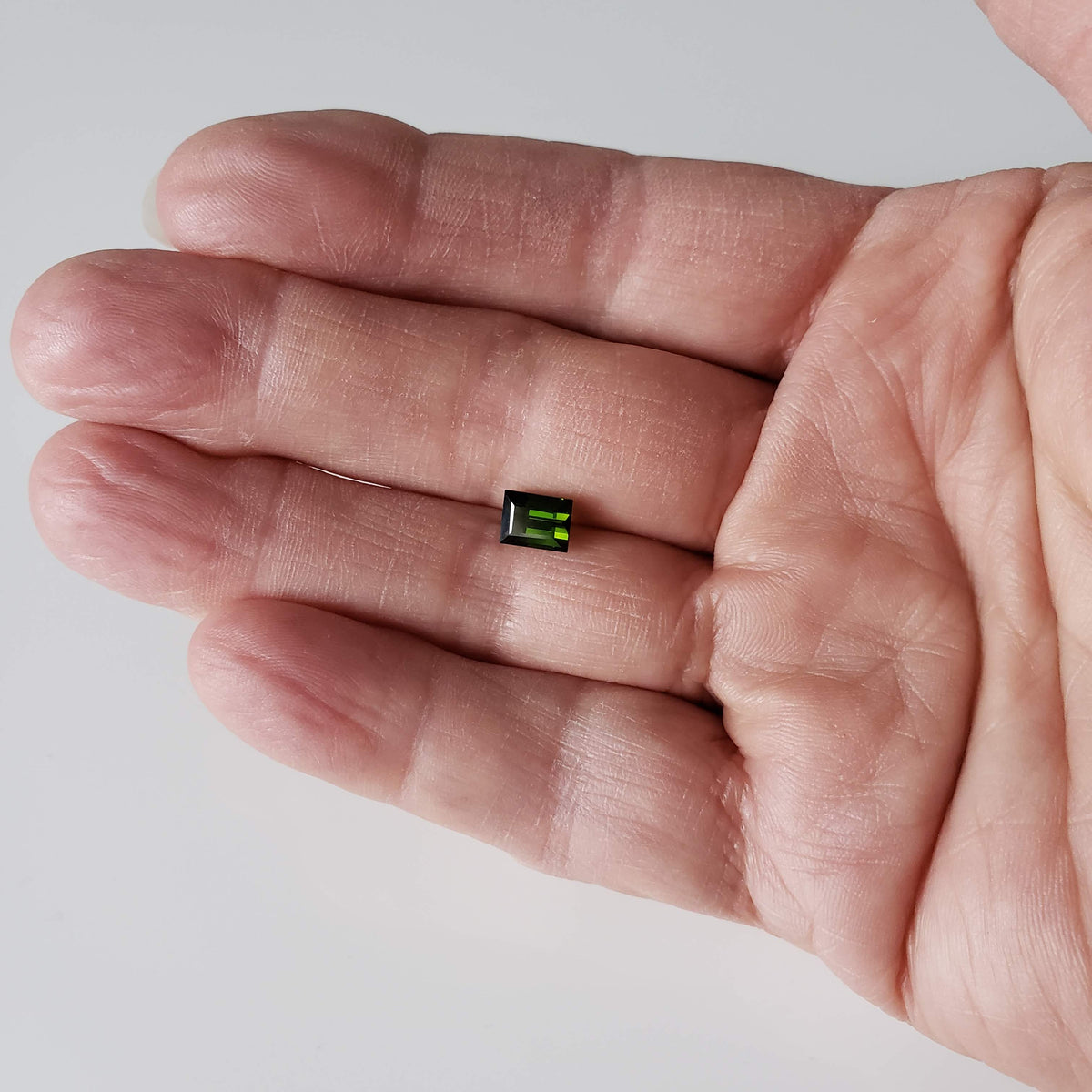  Tourmaline | Baguette Cut | Neon Green | 7x5.5mm 1.49ct 8