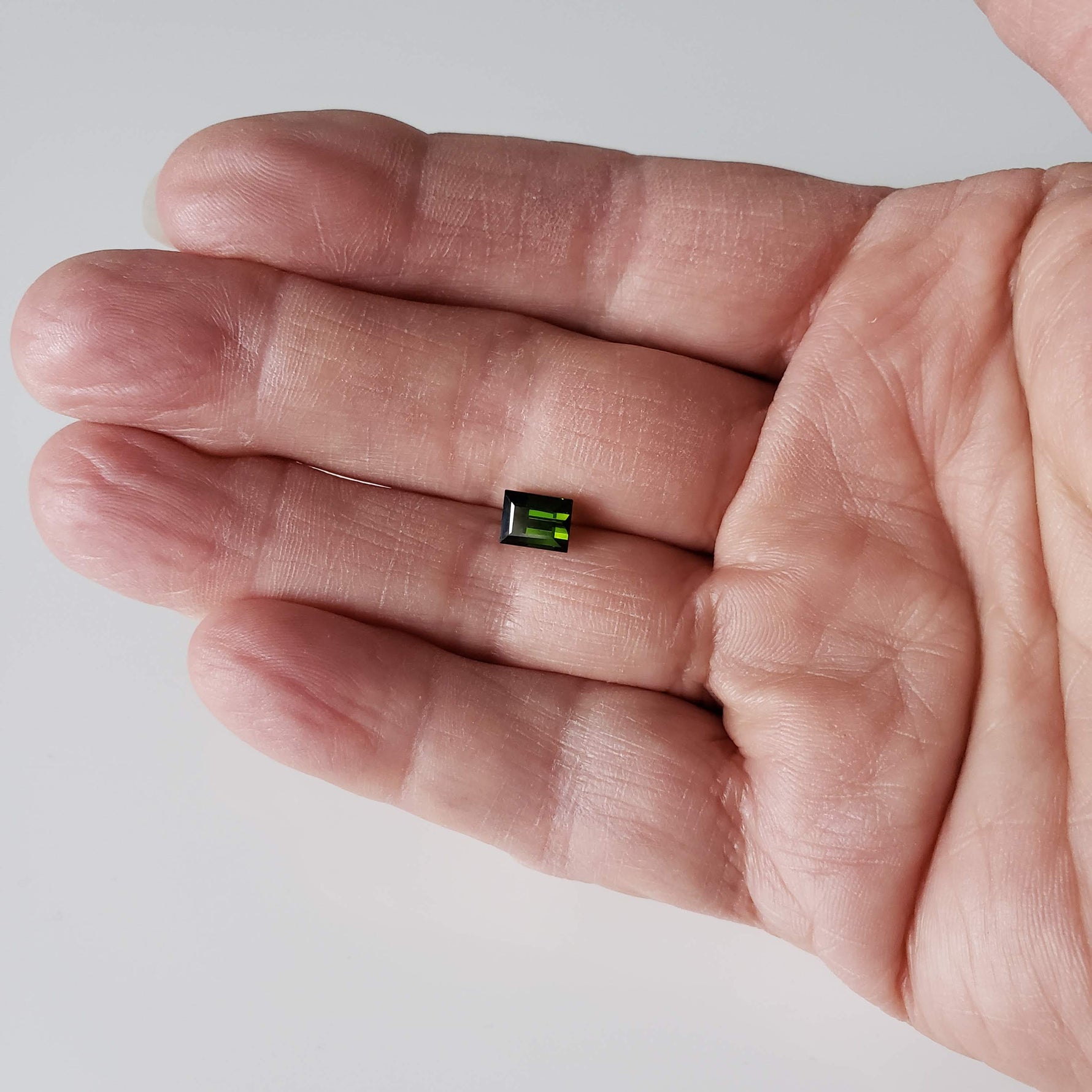  Tourmaline | Baguette Cut | Neon Green | 7x5.5mm 1.49ct 8
