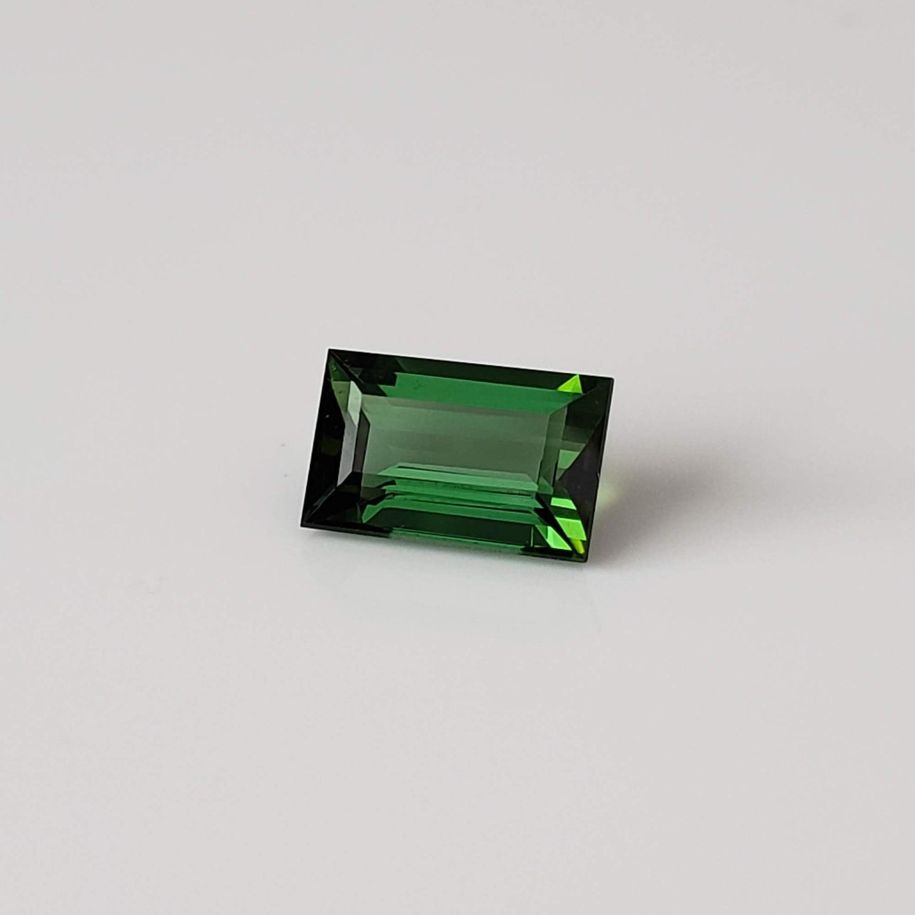  Tourmaline | Baguette Cut | Neon Green | 8.8x5mm 1.69ct 2