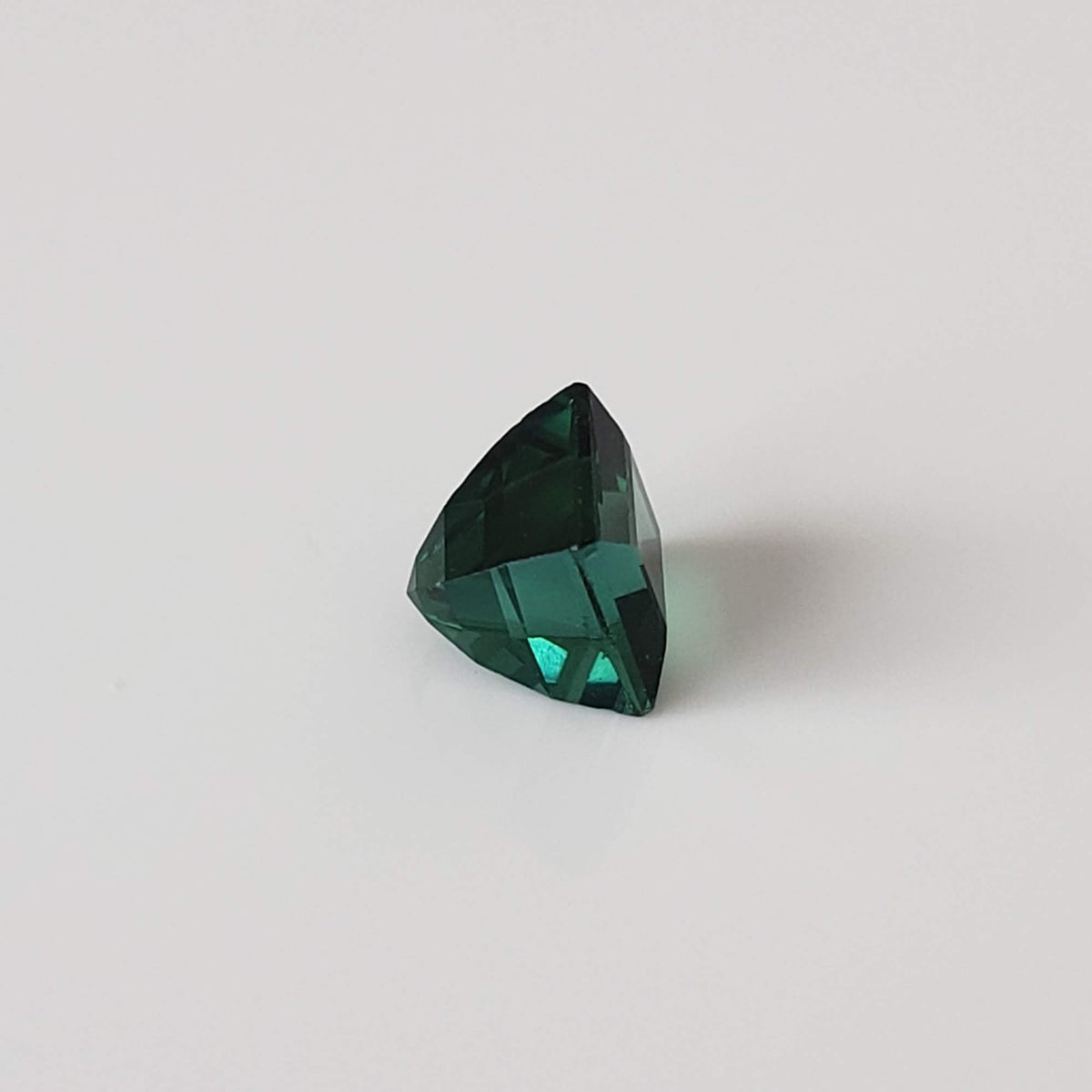  Tourmaline | Baguette Cut | Neon Green Blue | 4.8x3.8mm 0.7ct 5