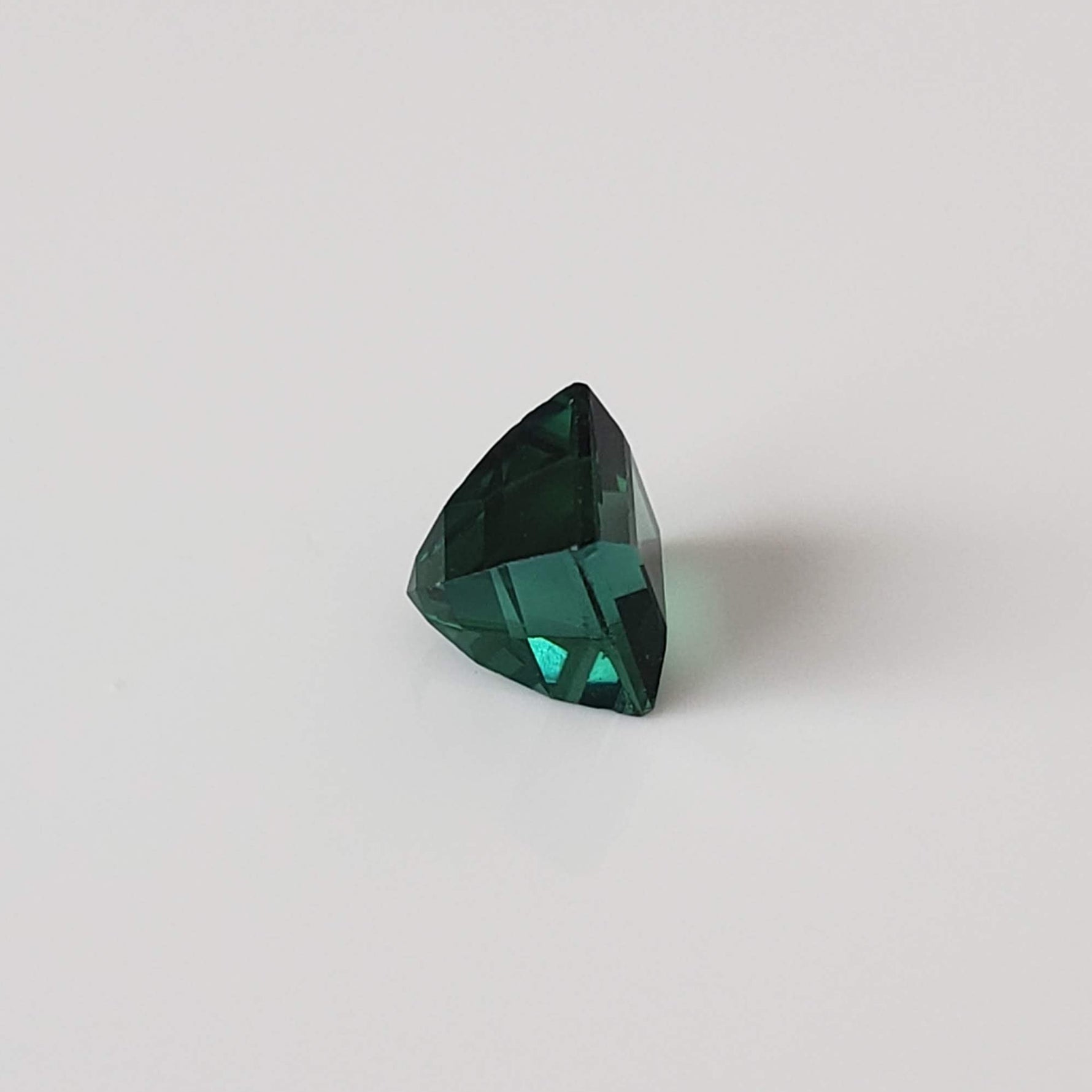  Tourmaline | Baguette Cut | Neon Green Blue | 4.8x3.8mm 0.7ct 5