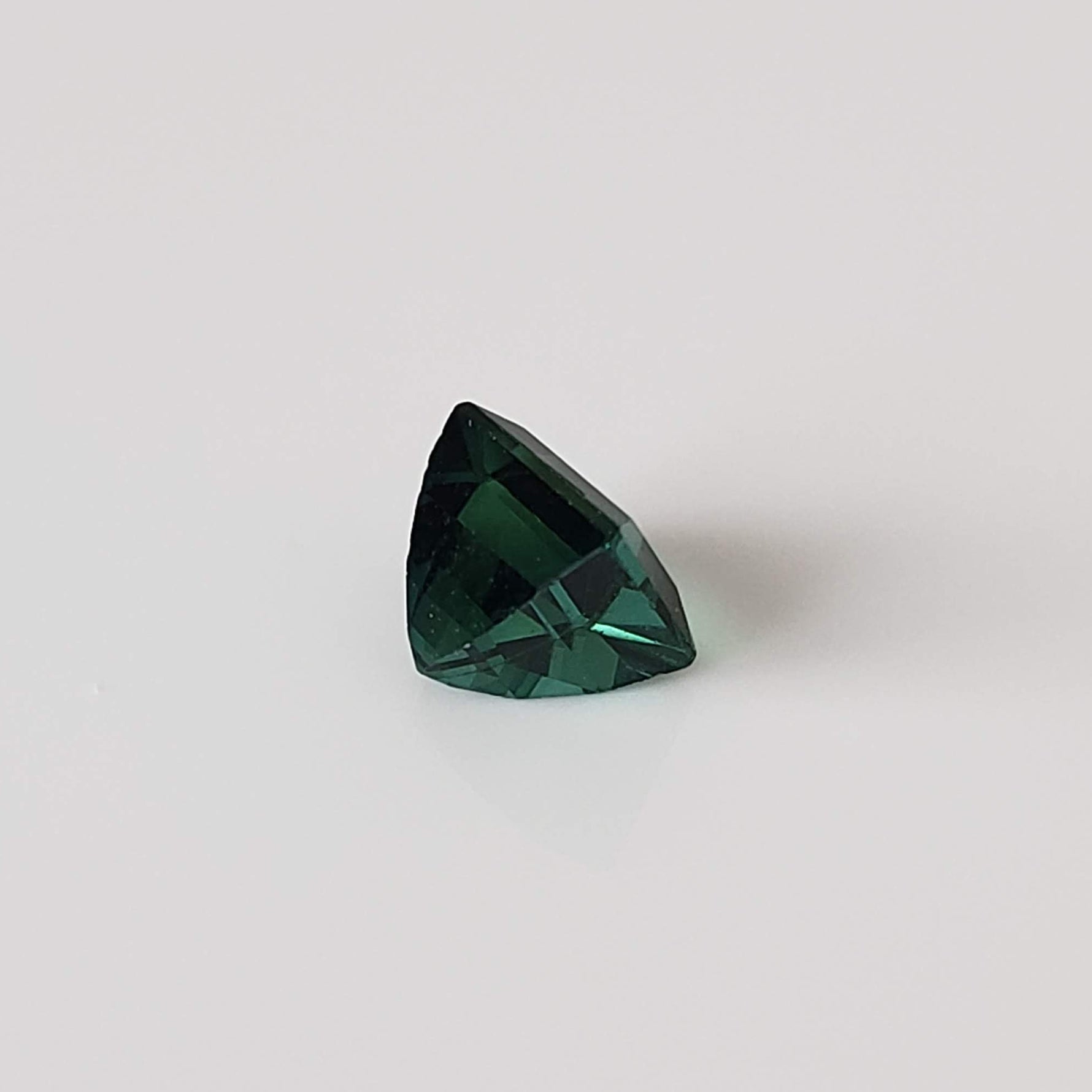  Tourmaline | Baguette Cut | Neon Green Blue | 4.8x3.8mm 0.7ct 6