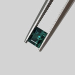  Tourmaline | Baguette Cut | Neon Green Blue | 4.8x3.8mm 0.7ct 1