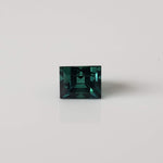  Tourmaline | Baguette Cut | Neon Green Blue | 4.8x3.8mm 0.7ct 4