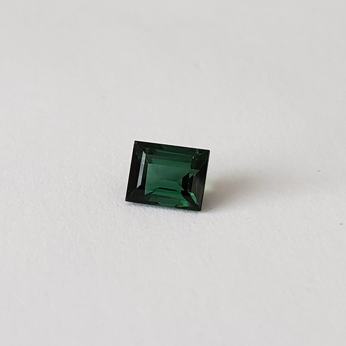  Tourmaline | Baguette Cut | Neon Green Blue | 6.5x5.2mm 1.05ct 