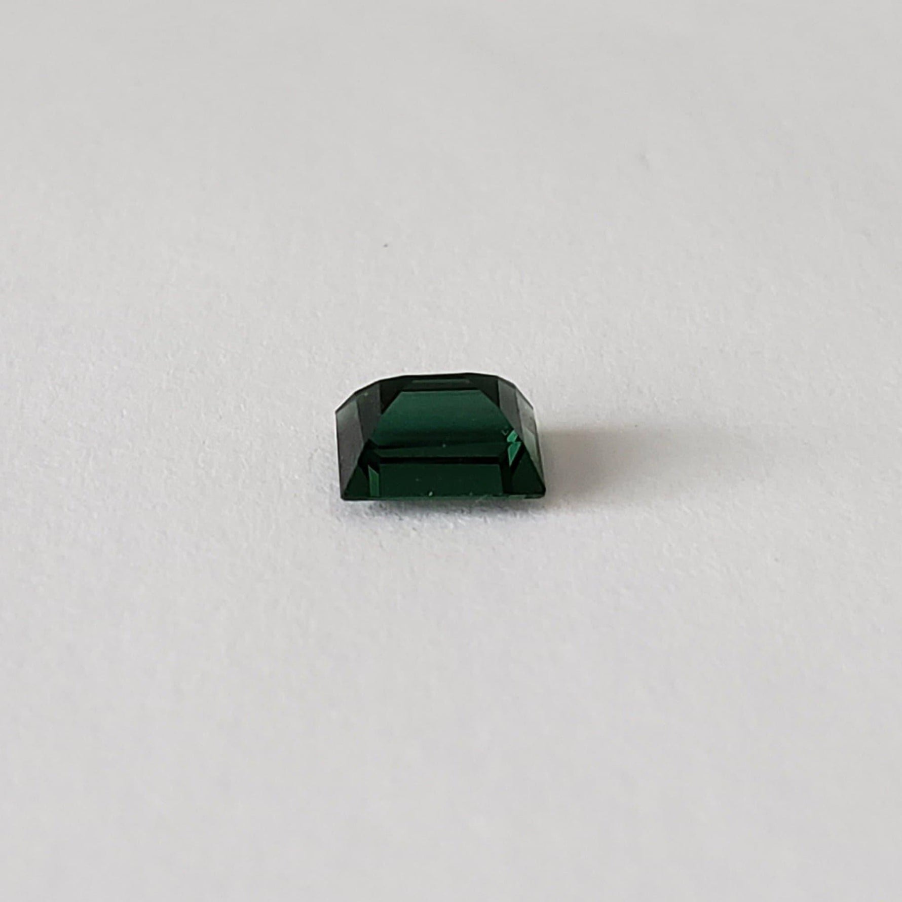  Tourmaline | Baguette Cut | Neon Green Blue | 6.5x5.2mm 1.05ct 2