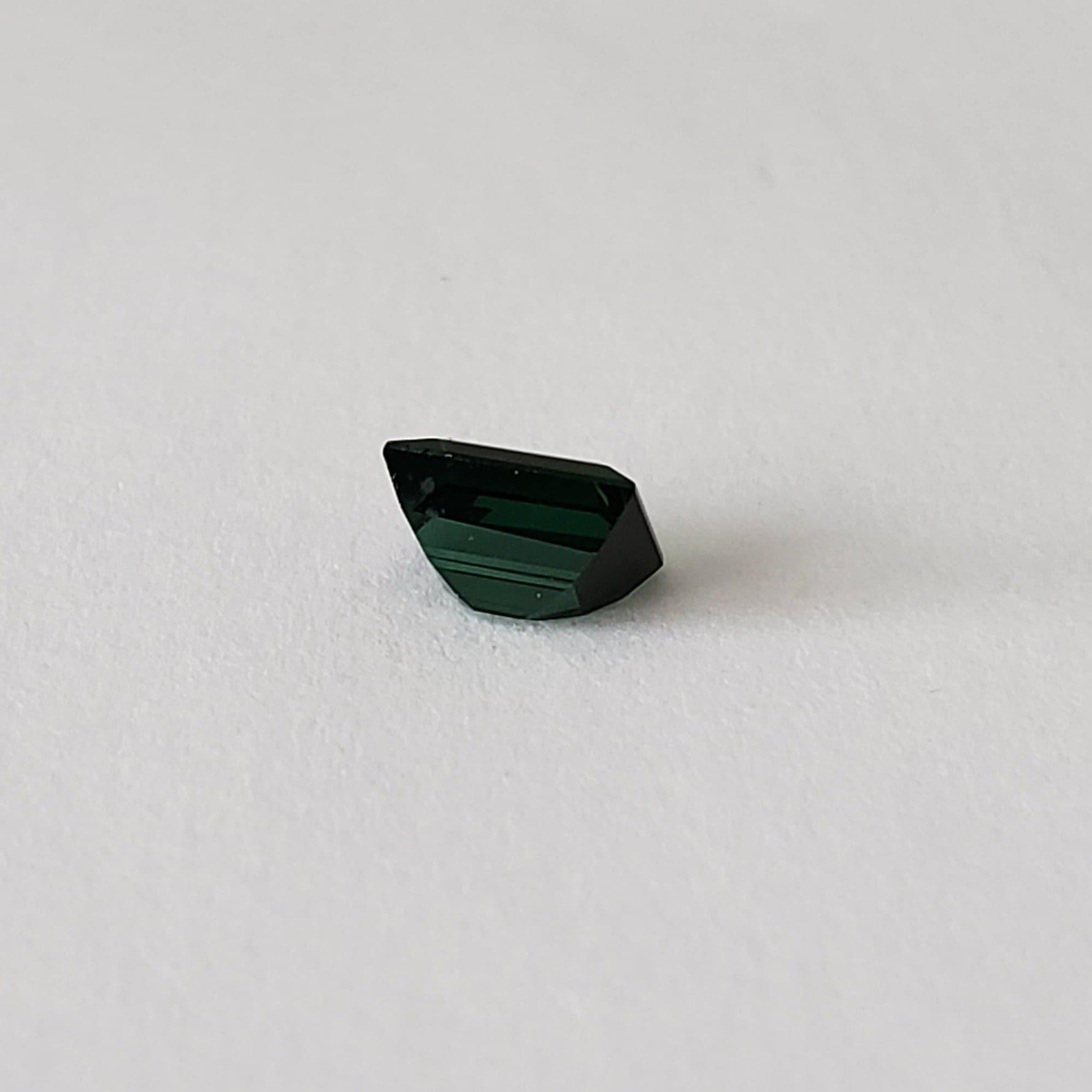  Tourmaline | Baguette Cut | Neon Green Blue | 6.5x5.2mm 1.05ct 3