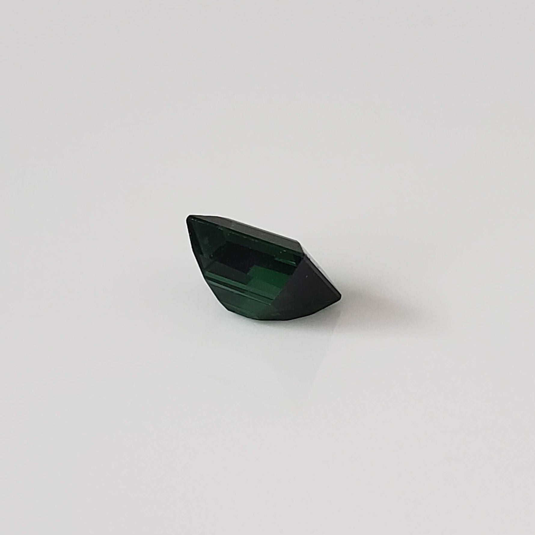 Tourmaline | Baguette Cut | Neon Green Blue | 6.5x5.2mm 1.05ct 5