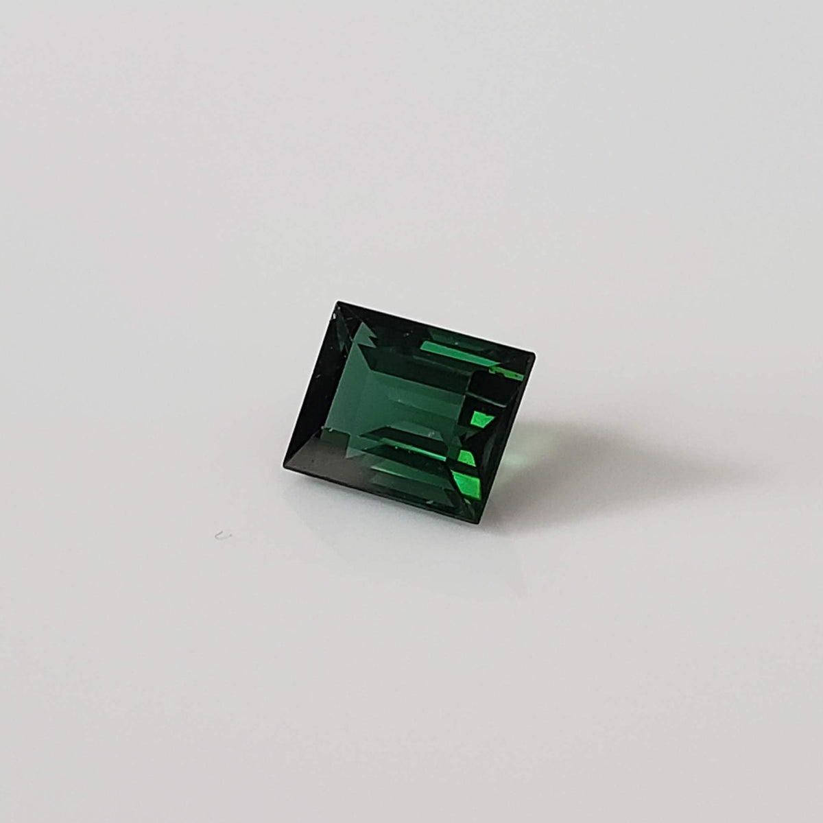  Tourmaline | Baguette Cut | Neon Green Blue | 6.5x5.2mm 1.05ct 4