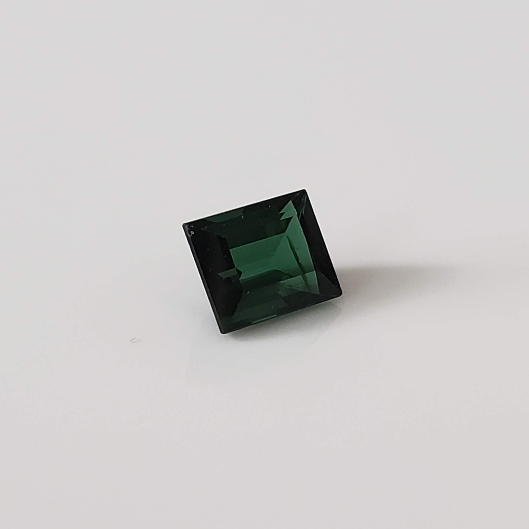  Tourmaline | Baguette Cut | Neon Green Blue | 6.5x5.2mm 1.05ct 3