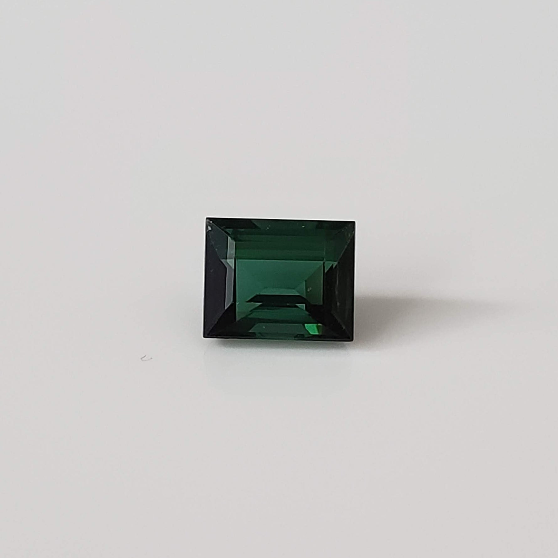  Tourmaline | Baguette Cut | Neon Green Blue | 6.5x5.2mm 1.05ct 2