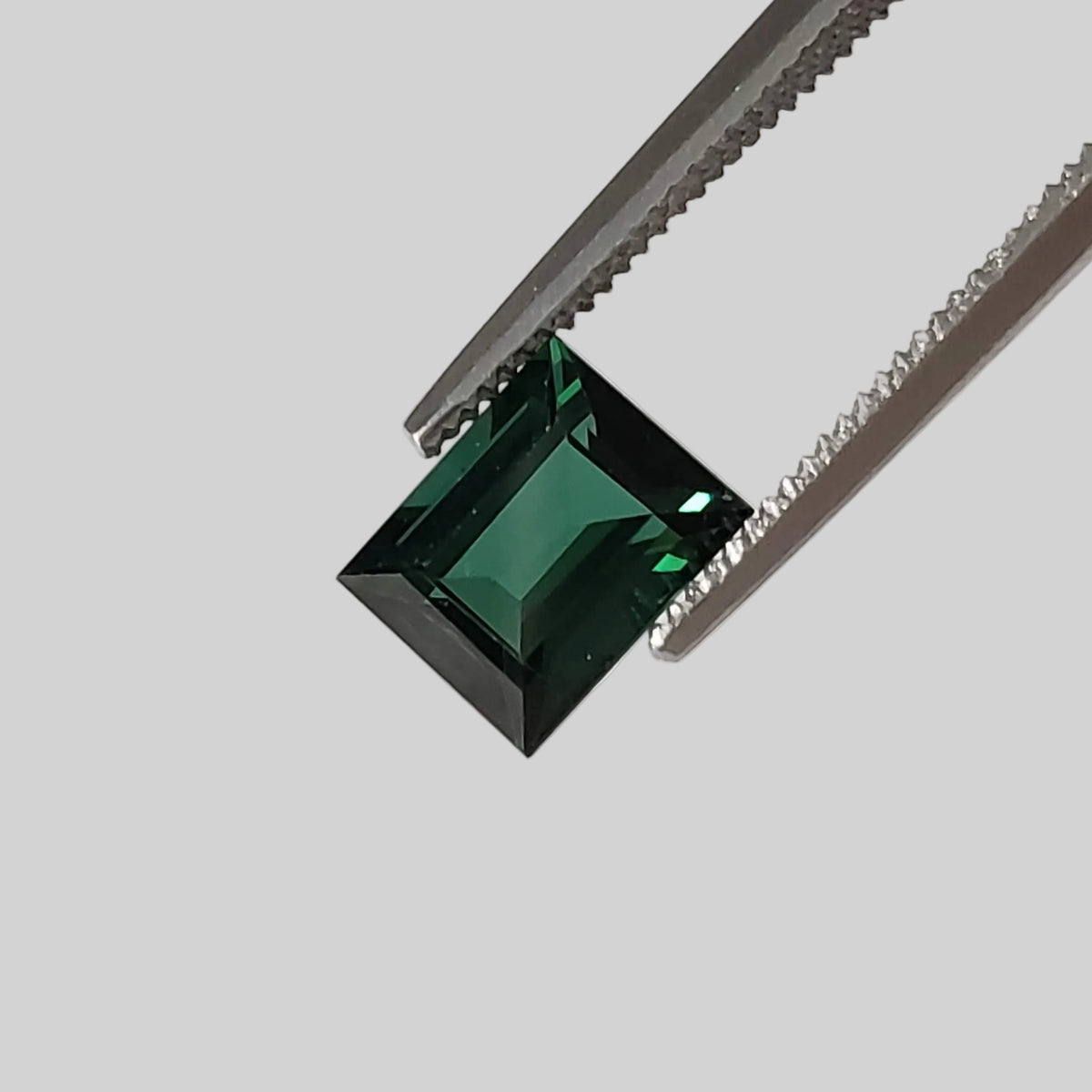  Tourmaline | Baguette Cut | Neon Green Blue | 6.5x5.2mm 1.05ct 