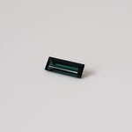  Tourmaline | Baguette Cut | Neon Green Blue | 8.8x3mm 0.7ct 3