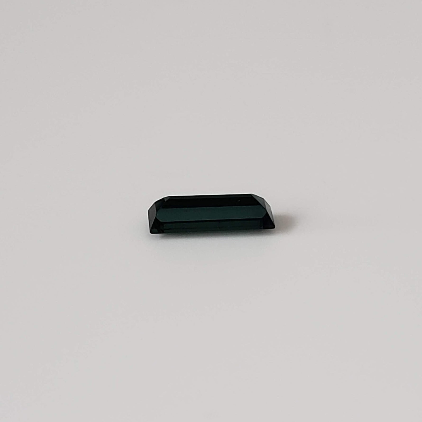  Tourmaline | Baguette Cut | Neon Green Blue | 8.8x3mm 0.7ct 5