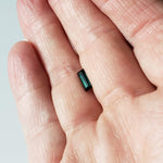  Tourmaline | Baguette Cut | Neon Green Blue | 8.8x3mm 0.7ct 6