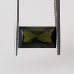  Tourmaline | Baguette Cut | Olive Green | 12x7mm 3.51ct 1