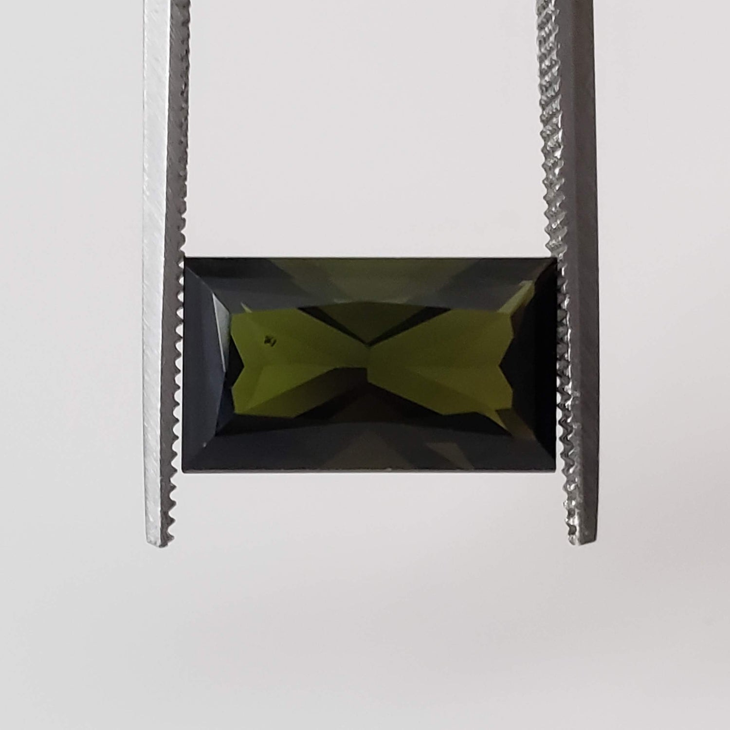  Tourmaline | Baguette Cut | Olive Green | 12x7mm 3.51ct 1