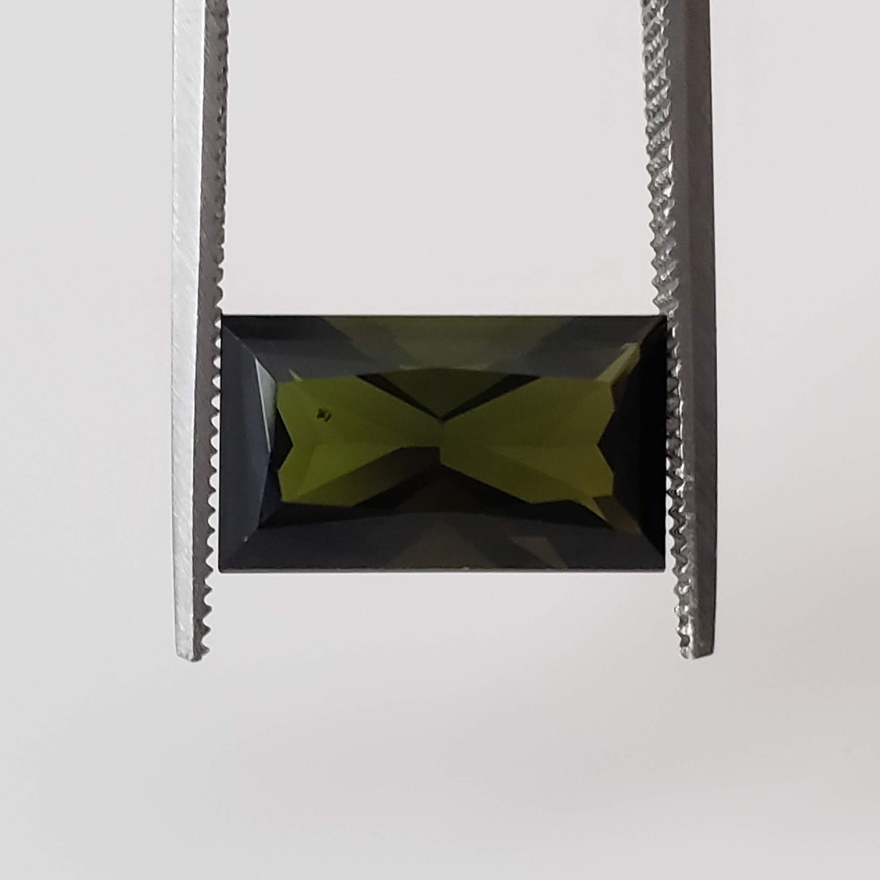  Tourmaline | Baguette Cut | Olive Green | 12x7mm 3.51ct 1