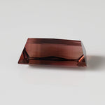  Tourmaline | Baguette Cut | Pinkish Brown Bi-Color | 17x9mm 10.9ct 6