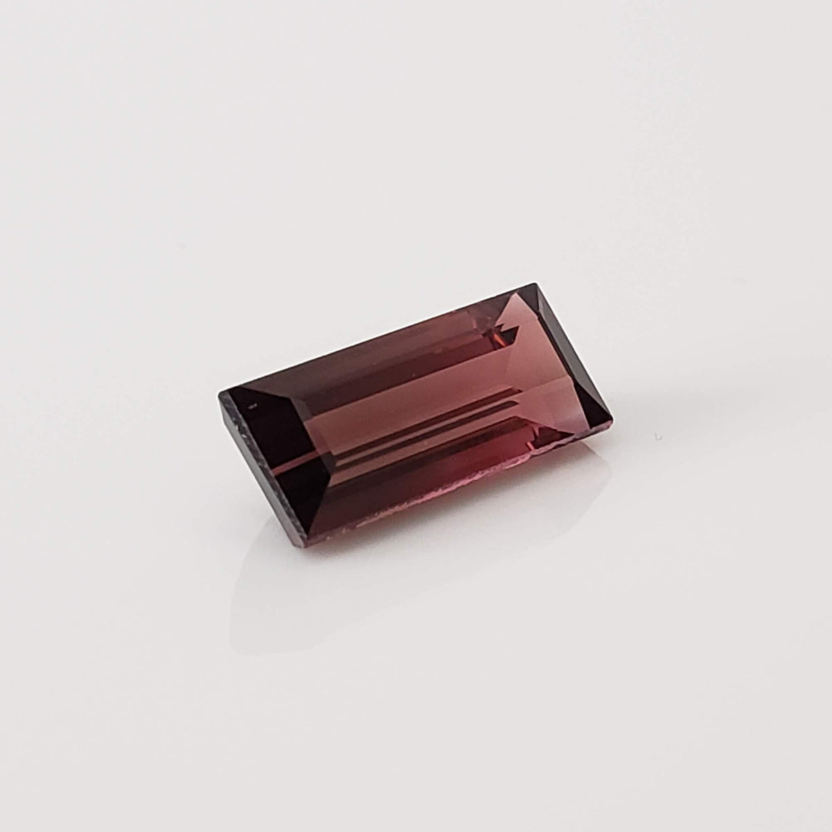  Tourmaline | Baguette Cut | Pinkish Orange | 14.4x6.2mm 4.55ct 4