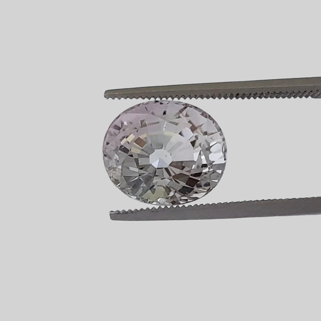  Tourmaline | Best Oval Diamond Cut | Pink | 11.1x9.5mm 6.34ct | Africa 