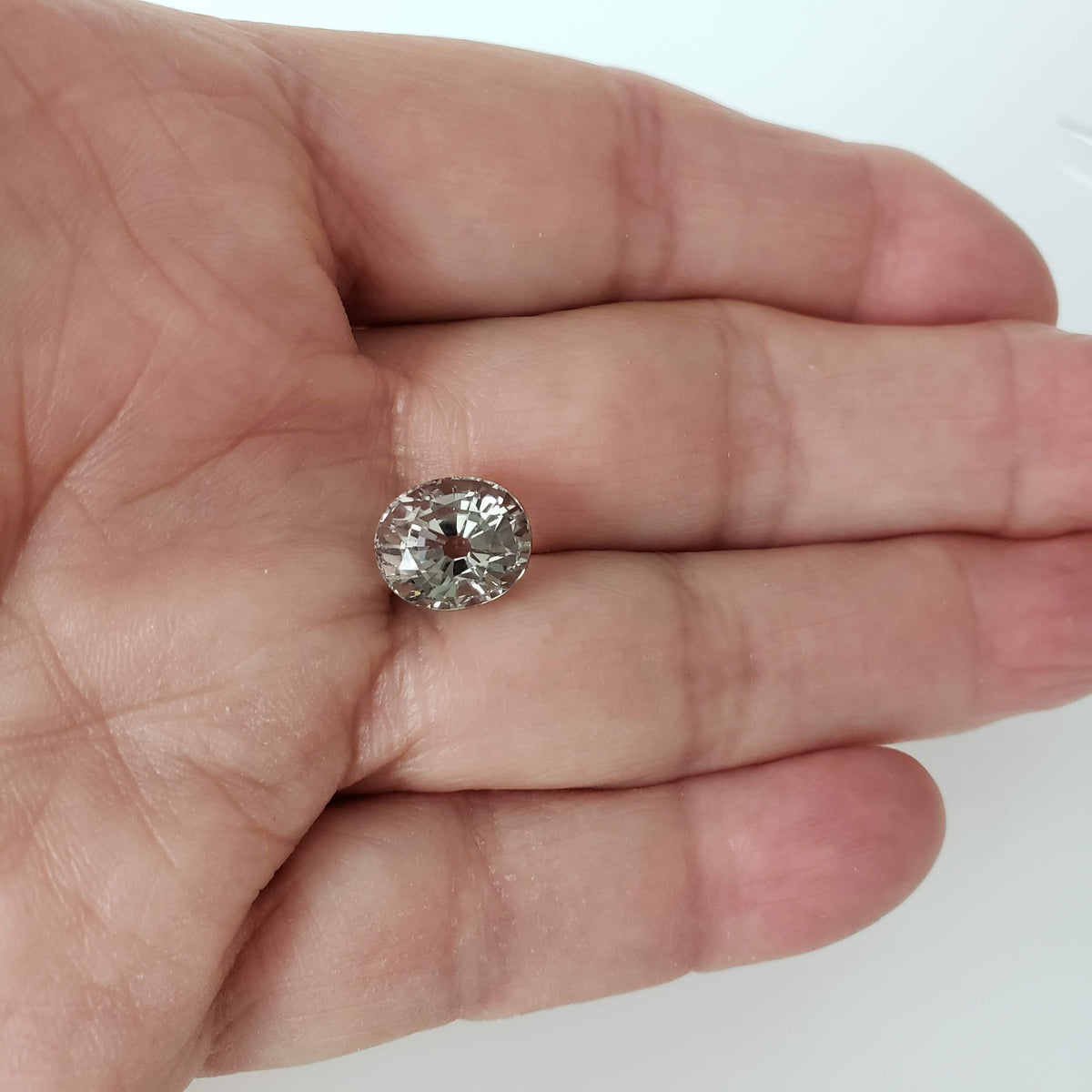  Tourmaline | Best Oval Diamond Cut | Pink | 11.1x9.5mm 6.34ct | Africa 8