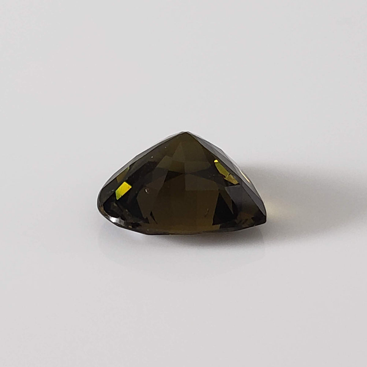  Tourmaline | Heart Shape Cut | Top Olive Green | 11.5x11mm 4.21ct 6