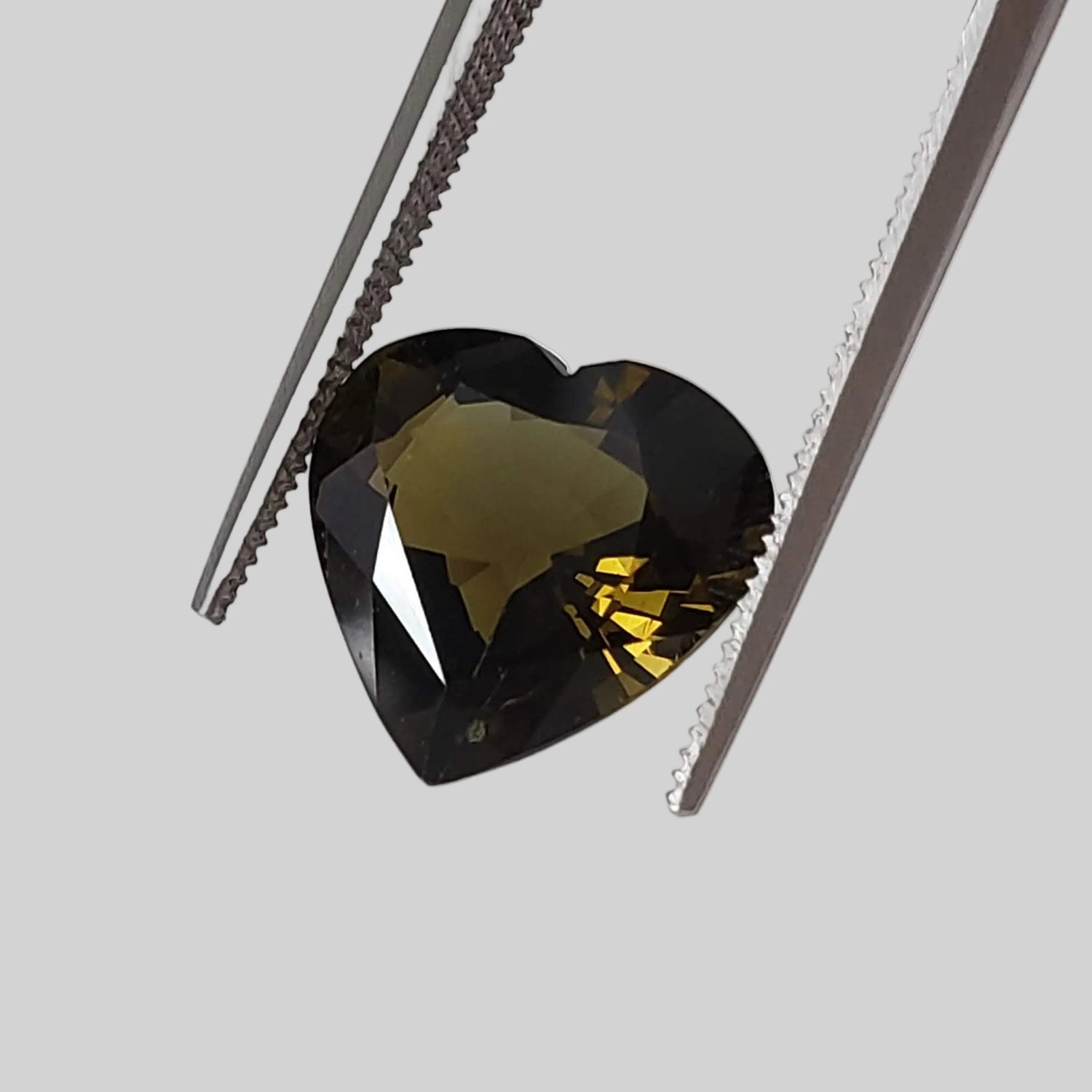  Tourmaline | Heart Shape Cut | Top Olive Green | 11.5x11mm 4.21ct 