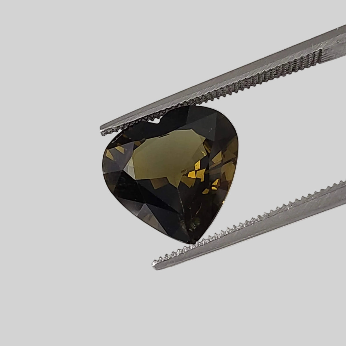  Tourmaline | Heart Shape Cut | Top Olive Green | 11.5x11mm 4.21ct 1