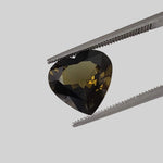  Tourmaline | Heart Shape Cut | Top Olive Green | 11.5x11mm 4.21ct 1