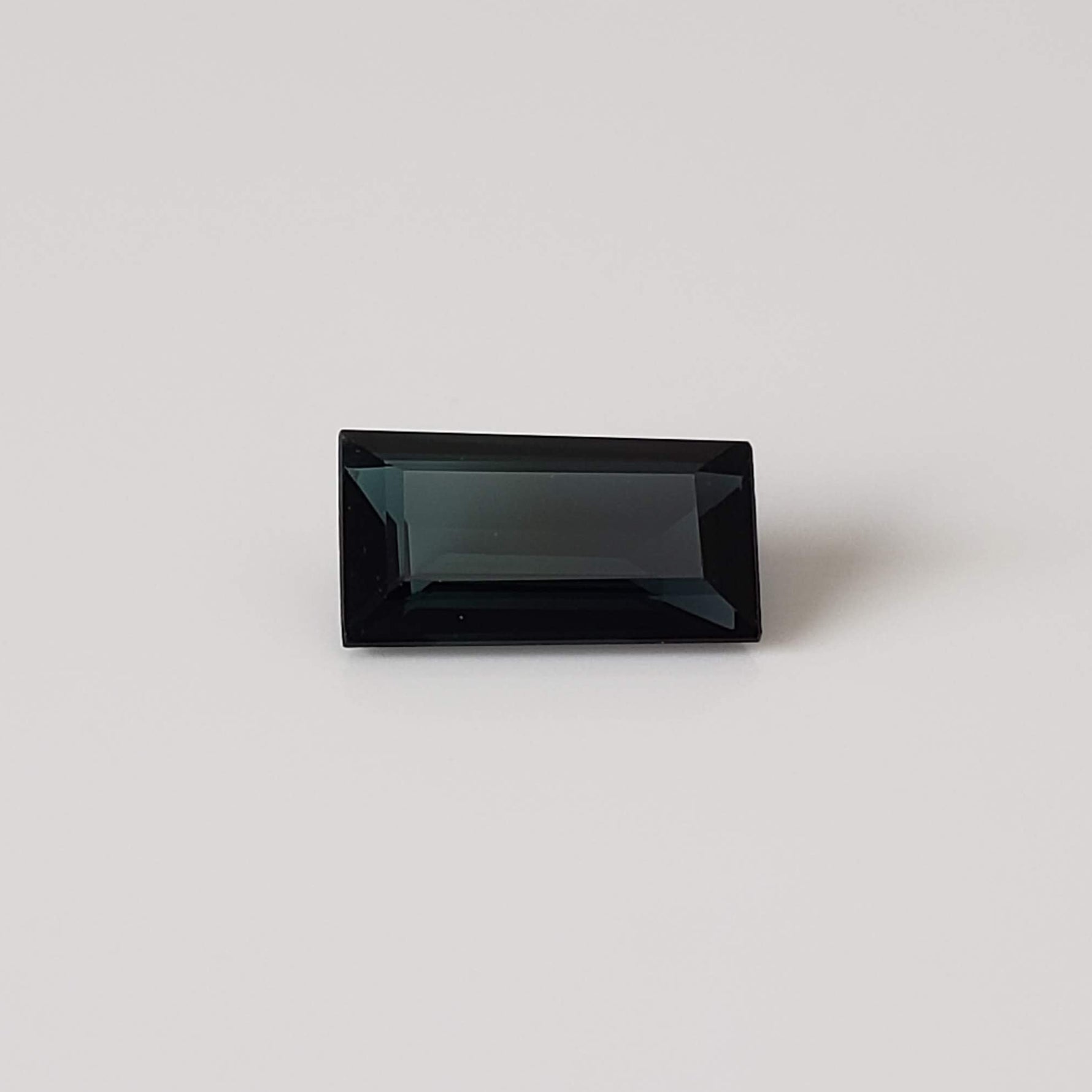  Tourmaline | Irregular Baguette Cut | Neon Blue | 9.9x5.6x5.15mm 1.47ct 2