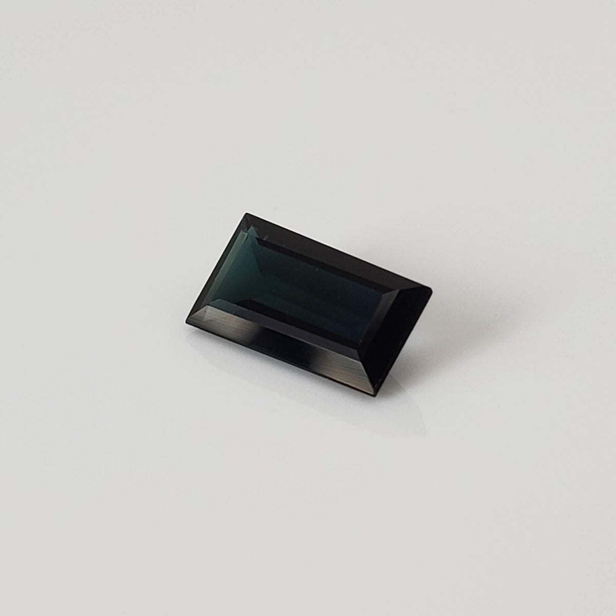  Tourmaline | Irregular Baguette Cut | Neon Blue | 9.9x5.6x5.15mm 1.47ct 3