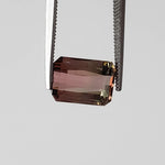 Tourmaline | Octagon Cut | Bi-Color Pink Green | 10x7mm 2.98ct