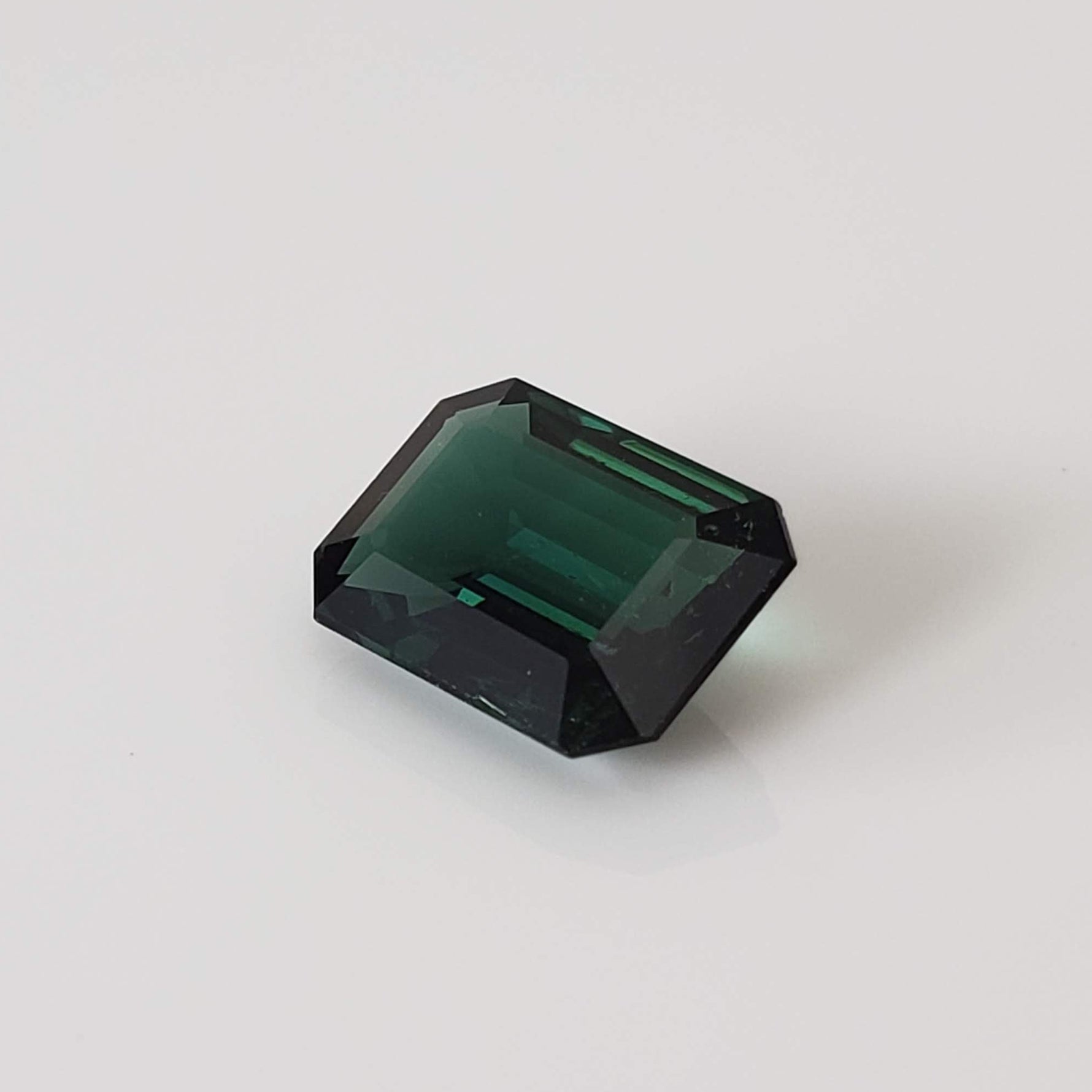  Tourmaline | Octagon Cut | Neon Blue | 8.2x6.2mm 1.54ct 3