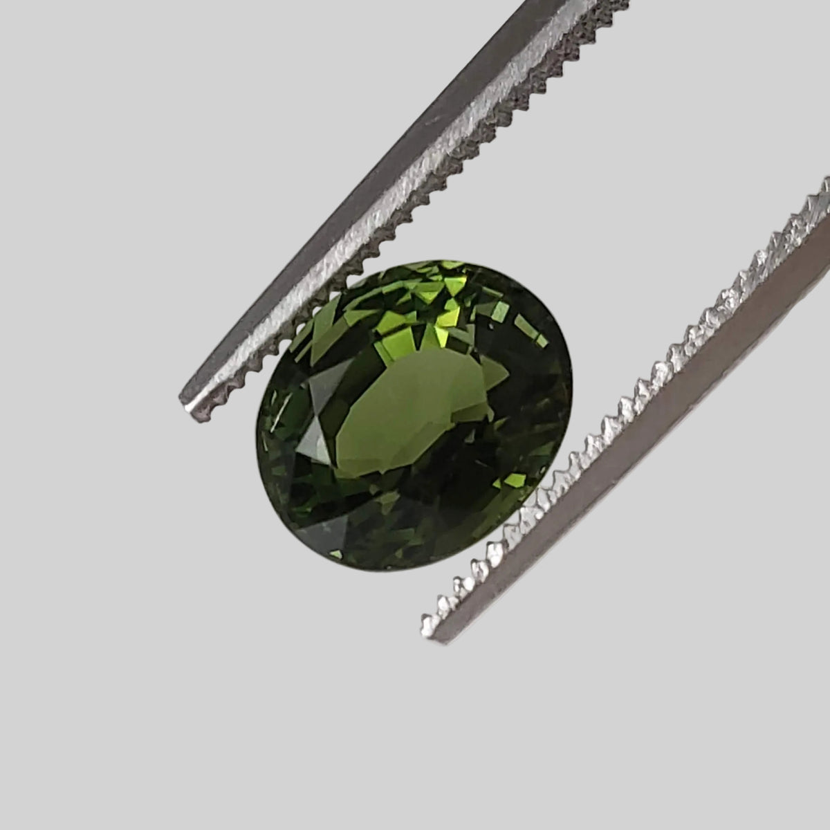  Tourmaline | Oval Cut | Forest Green | 7.5x6.3mm 1.57ct 