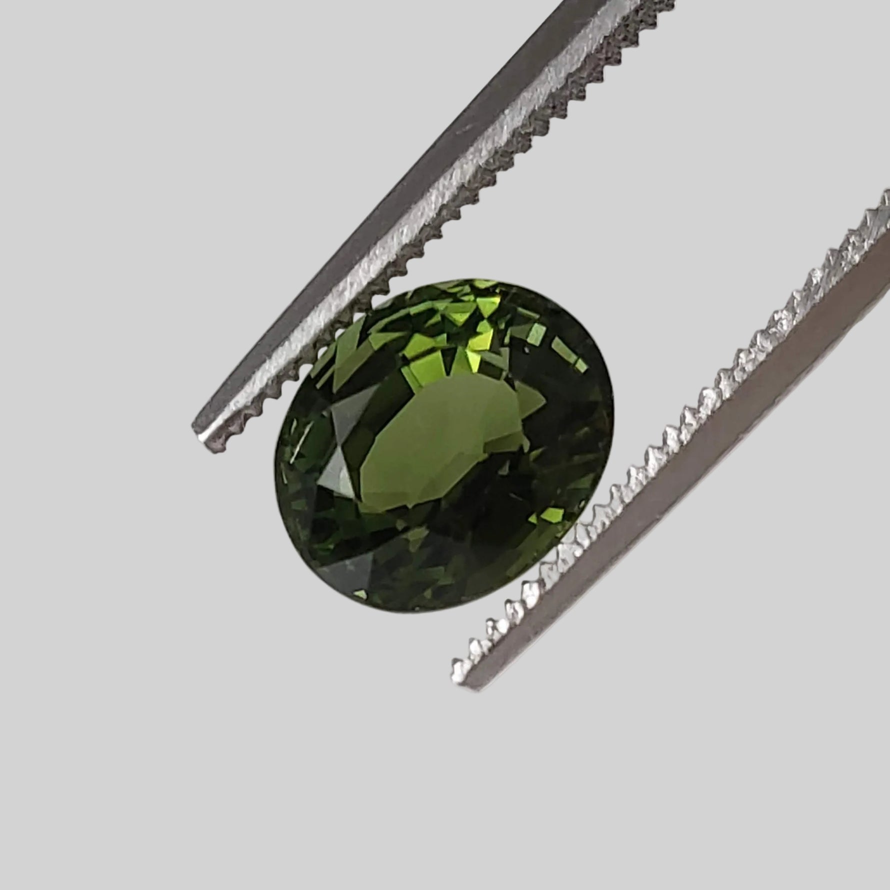 Tourmaline | Oval Cut | Forest Green | 7.5x6.3mm 1.57ct 